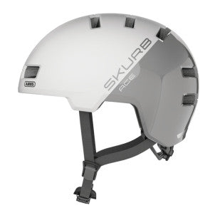 T55-59 casco skurb ace silver white abus 1