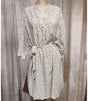 Vestido motas natural emma & gaia 1