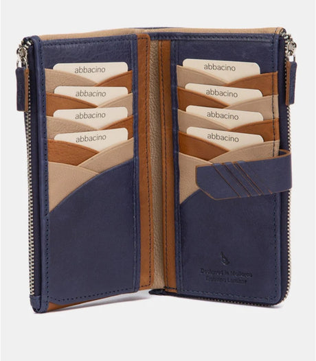 Billetero grande abbacino soma blue 2