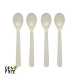 Set 4 cucharas geo gris calido lassig 1