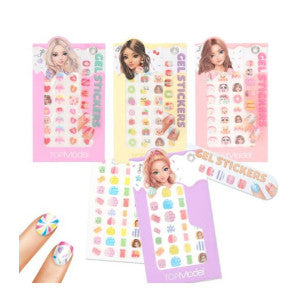 Uñas de gel candy glam top model 1