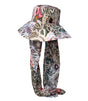 Sombrero beatrice foulard natural lucky hat 1