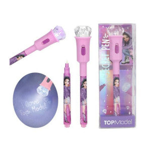 Boligrafo secreto con luz led top model 1
