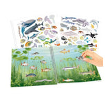 Create your ocean life con pegatinas holograficas depesche 2