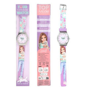 Reloj de pulsera de silicona plata corazon top model 1