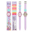 Reloj de pulsera de silicona lila ylvi 1
