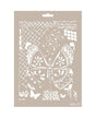 Stencil CADENCE 21X30cm MIX MEDIA MARIPOSAS 1