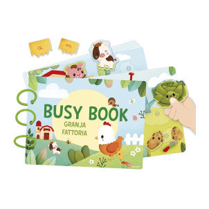 Busy book granja janod 2