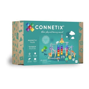 Construccion magnetica rainbow ball run pack 92 pzas connetix 1