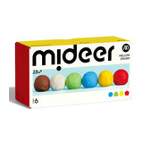 Plastilina 6 colores mideer 1