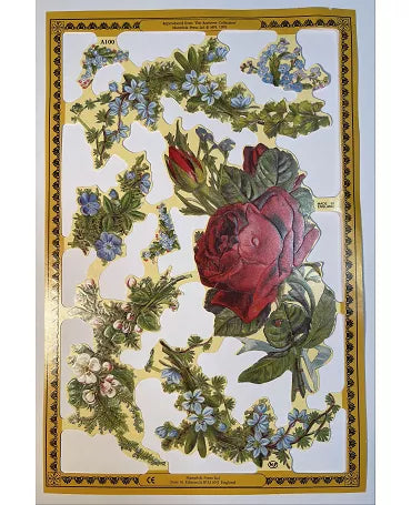 CROMOS INGLESES FLORES A100 AÑO 1995 1