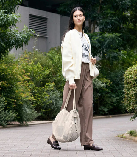 Bolso mesh 25l sand beige shupatto 2