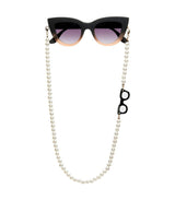 Cadena para gafas okkia sphere white pearl 1
