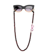 Cadena para gafas okkia sphere colorees chocolate opal 1