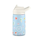 Botella 350ml kiddies rainbow clouds cool bottles 2