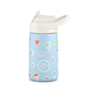 Botella 350ml kiddies rainbow clouds cool bottles 2