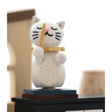 Caja de musica gatos tocando el piano wooderful life 2