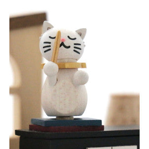Caja de musica gatos tocando el piano wooderful life 2