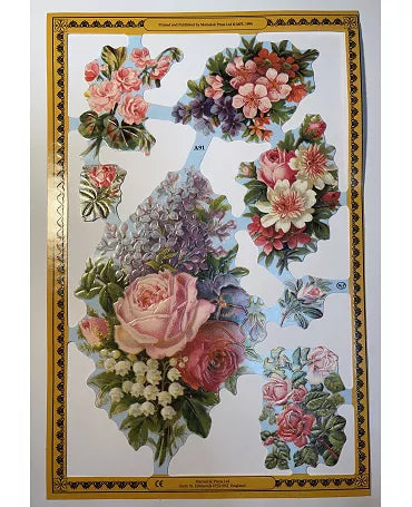 CROMOS INGLESES FLORES A91 AÑO 1994 1