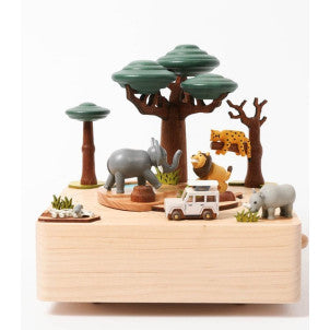 Caja de musica safari wooderful life 1