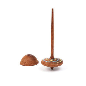 Trompo de madera stick sapele dots wooderful life 2