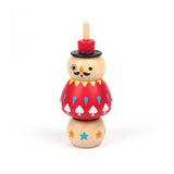 Trompo de madera figural red ringmaster wooderful life 1