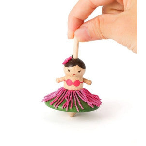 Trompo de madera hula dance wooderful life 2