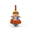 Trompo de madera hula dance scarecrow wooderful life 1