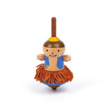Trompo de madera hula dance scarecrow wooderful life 1
