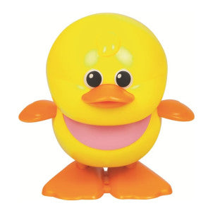 Patito a cuerda babero rosa spiegelburg 1