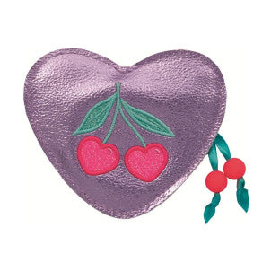 Monedero corazon cerezas lila princesa lillifee spiegelburg 1