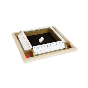 Juego de dados shut the box gold edition small foot 2