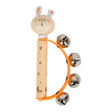 Sonajero con cascabeles naranja small foot 1