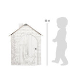 Cabaña de carton para colorear small foot 2