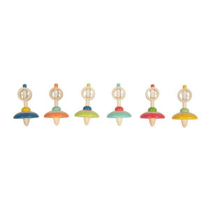 Peonza de madera con cuerda small foot 2