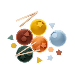 Juego de clasificacion con pinzas montessori small foot 2