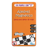 Juego magnetico de viaje ajedrez to go the purple cow 1