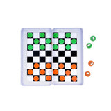 Juego magnetico de viaje damas to go the purple cow 2