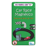 Juego magnetico de viaje car race to go the purple cow 1