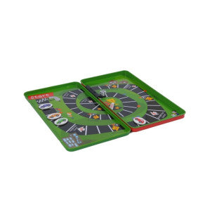 Juego magnetico de viaje car race to go the purple cow 2
