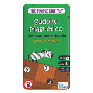 Juego magnetico de viaje sudoku to go the purple cow 1