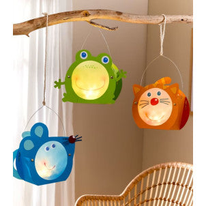 Set creativo farolillos de papel animales haba 1