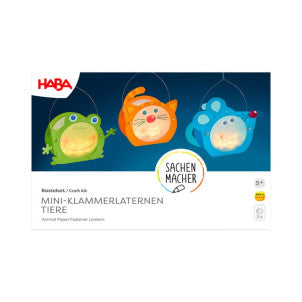 Set creativo farolillos de papel animales haba 2