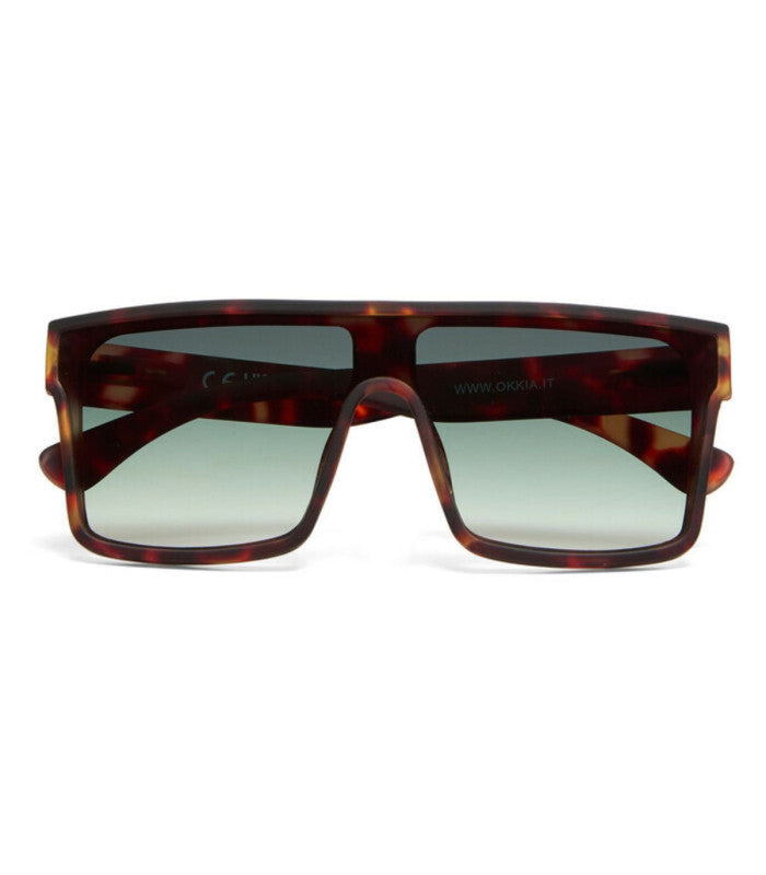 Gafas de sol okkia tokyo classic havana lens green 1