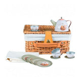 Cesta de mimbre con set de te bosque egmont toys 1