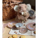 Cesta de picnic con juego de te ratoncita egmont toys 2