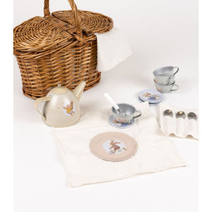 Cesta de picnic con juego de te amigos egmont toys 1