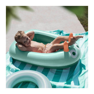 Barca hinchable garden green quut 2