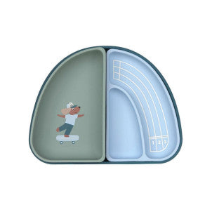 Set 3 platos silicona tiny dog lassig 2
