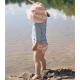 Camiseta proteccion solar whale light blue 24m lassig 2